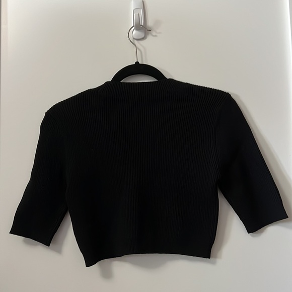 Wilfred Free small black crop top - Picture 3 of 3